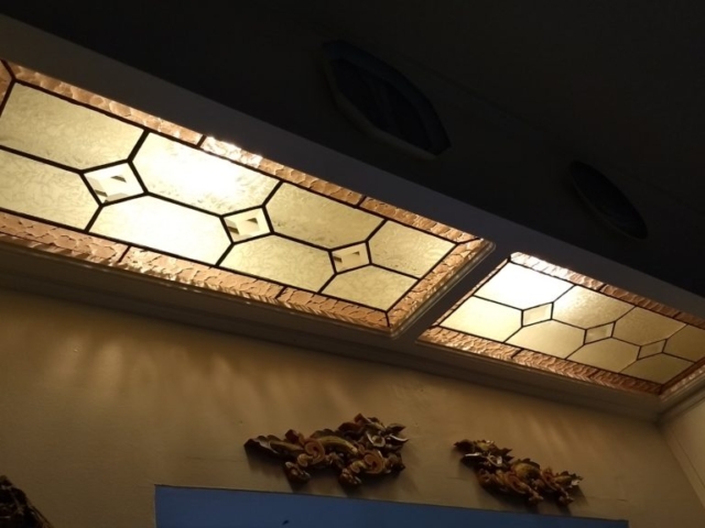 Kitchen ceiling window lights